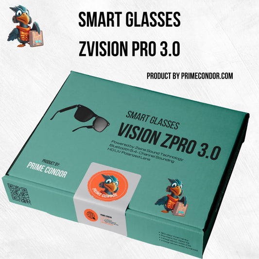 Smart Glasses Vision ZPRO 3.0 - By PrimeCondor